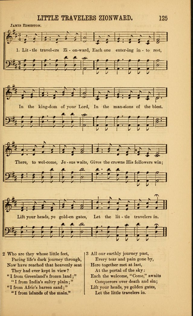 Singing on the Way: a collection of hymns and tunes for Sunday schools, social worship and congregations page 125