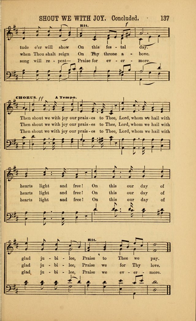 Singing on the Way: a collection of hymns and tunes for Sunday schools, social worship and congregations page 137