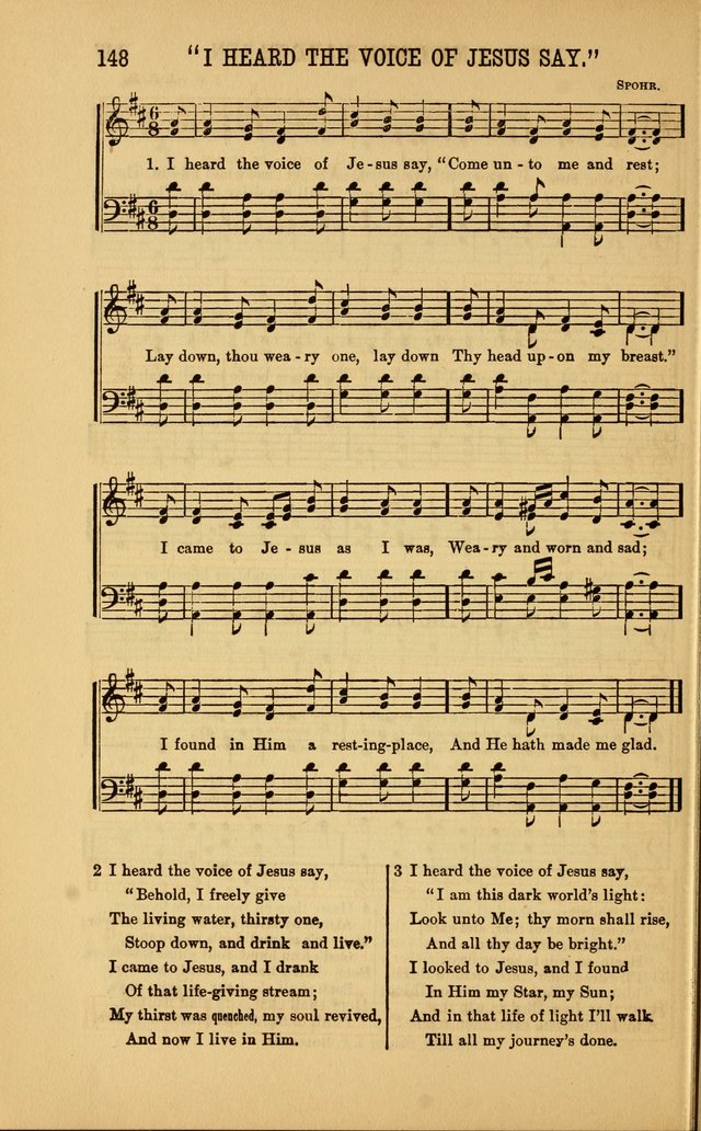 Singing on the Way: a collection of hymns and tunes for Sunday schools, social worship and congregations page 148