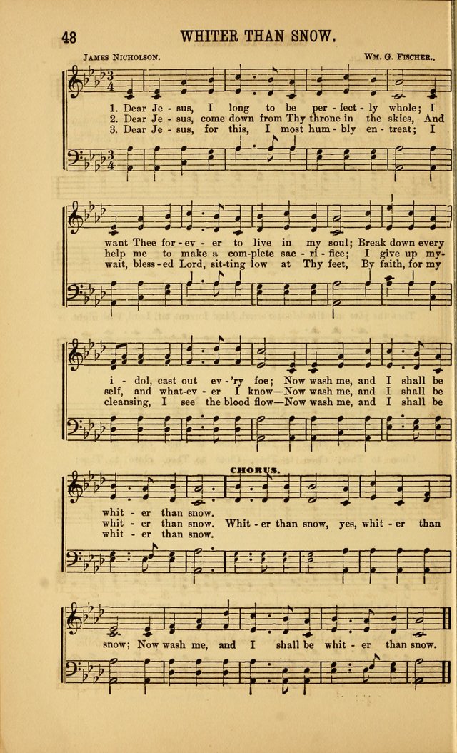 Singing on the Way: a collection of hymns and tunes for Sunday schools, social worship and congregations page 48
