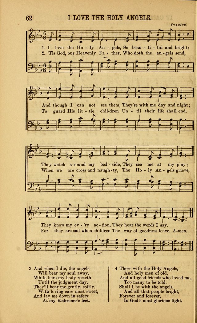 Singing on the Way: a collection of hymns and tunes for Sunday schools, social worship and congregations page 62