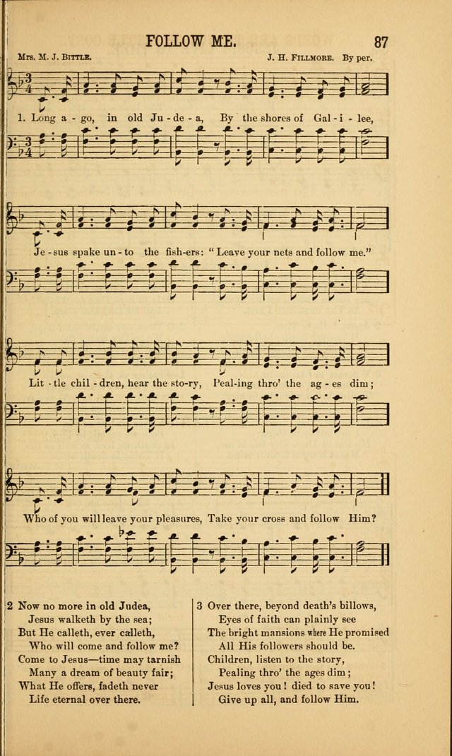 Singing on the Way: a collection of hymns and tunes for Sunday schools, social worship and congregations page 87