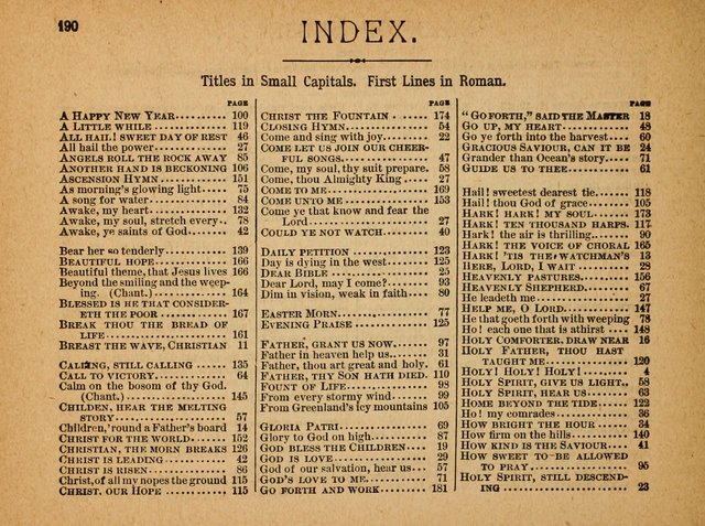 Song Worship for Sunday Schools page 189