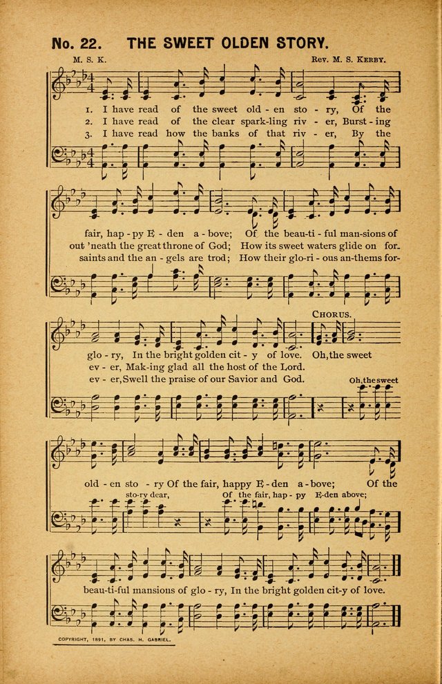 Sifted Wheat: a collection of songs for Sunday schools, young people