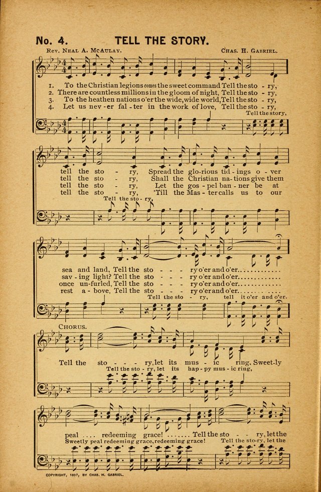 Sifted Wheat: a collection of songs for Sunday schools, young people