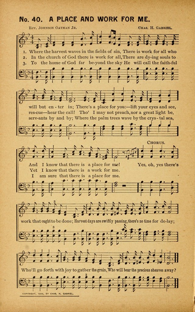 Sifted Wheat: a collection of songs for Sunday schools, young people