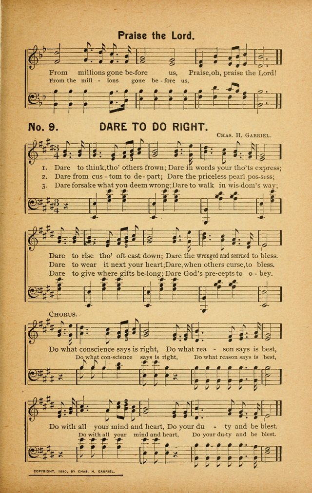 Sifted Wheat: a collection of songs for Sunday schools, young people