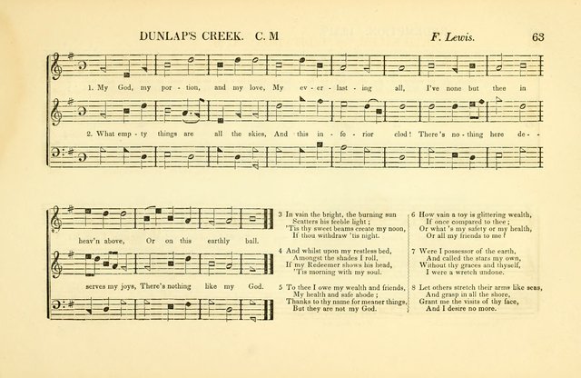 Southern and Western Pocket Harmonist: intended as an appendix to Southern Harmony page 70