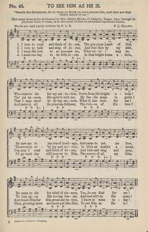 Soul-Winning Songs: for revivals, all soul winning work and general church use page 63