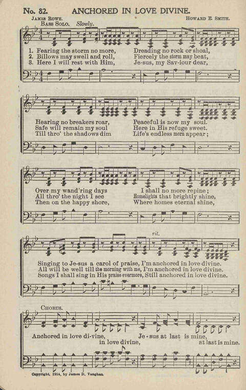 Soul-Winning Songs: for revivals, all soul winning work and general church use page 82