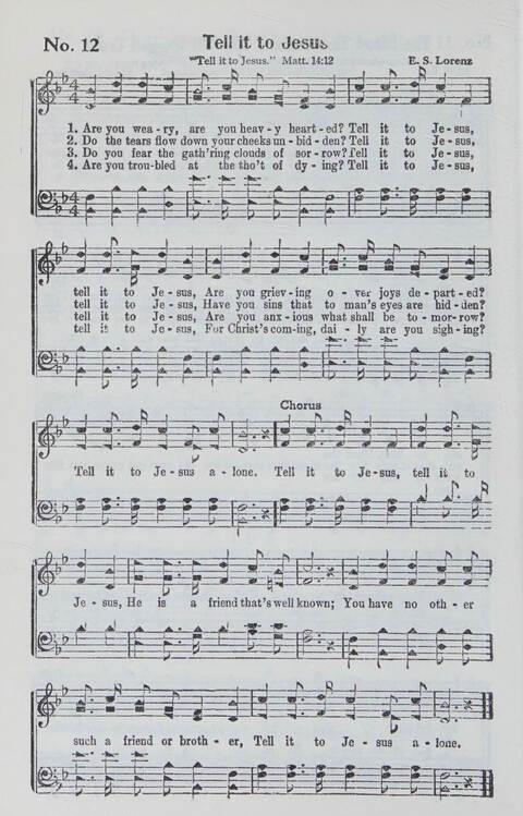 Songs We Sing Complete: a selection of songs that never grow old which have inspired the saints through decades page 12