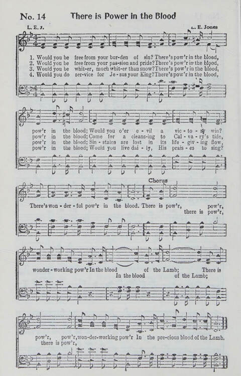 Songs We Sing Complete: a selection of songs that never grow old which have inspired the saints through decades page 14