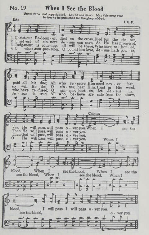 Songs We Sing Complete: a selection of songs that never grow old which have inspired the saints through decades page 19