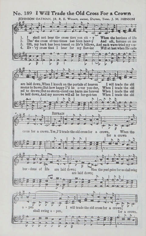 Songs We Sing Complete: a selection of songs that never grow old which have inspired the saints through decades page 190