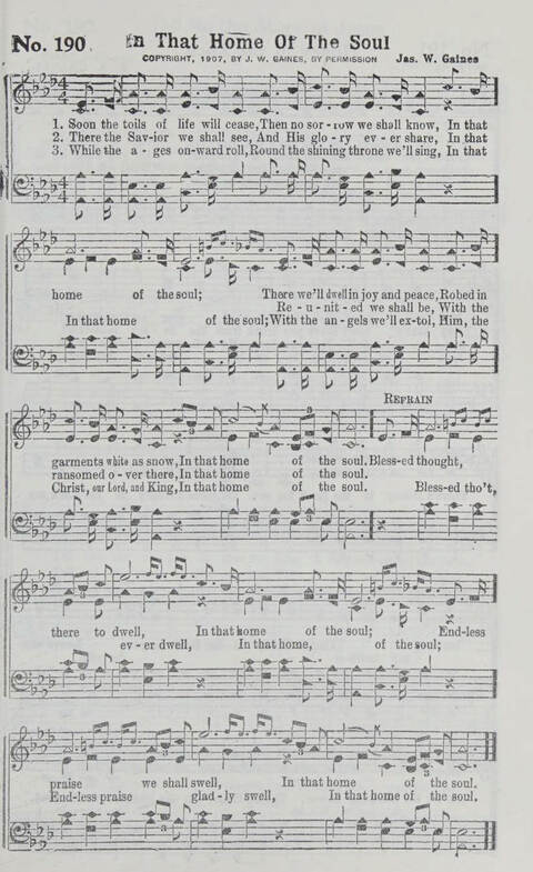 Songs We Sing Complete: a selection of songs that never grow old which have inspired the saints through decades page 191