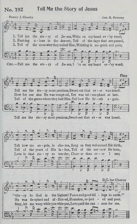 Songs We Sing Complete: a selection of songs that never grow old which have inspired the saints through decades page 193