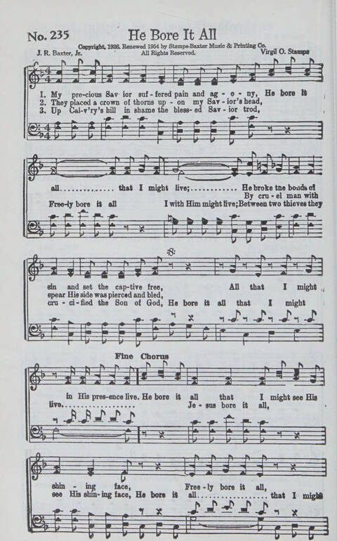 Songs We Sing Complete: a selection of songs that never grow old which have inspired the saints through decades page 236