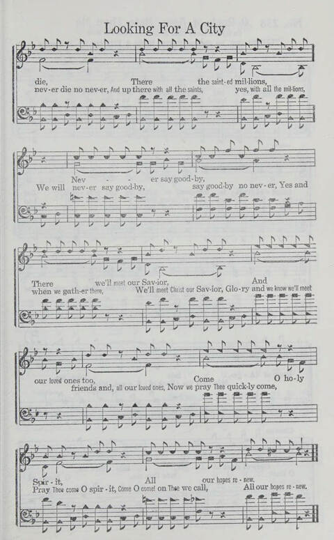Songs We Sing Complete: a selection of songs that never grow old which have inspired the saints through decades page 239
