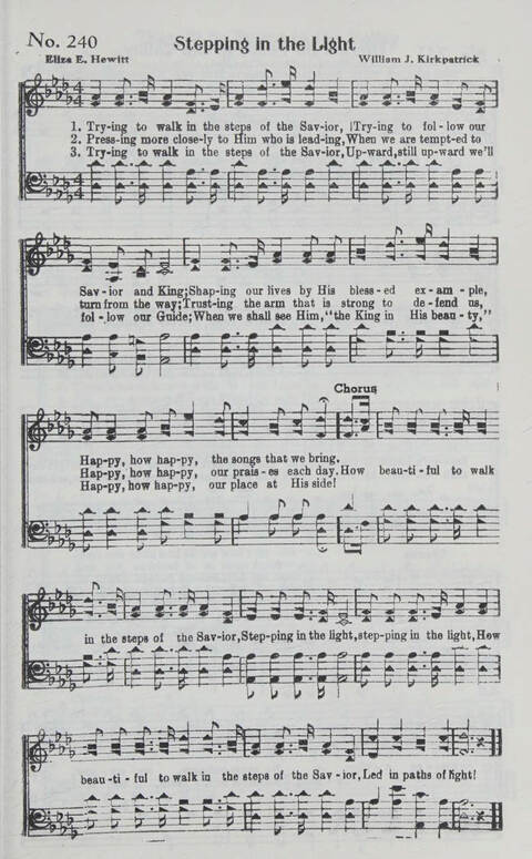 Songs We Sing Complete: a selection of songs that never grow old which have inspired the saints through decades page 243