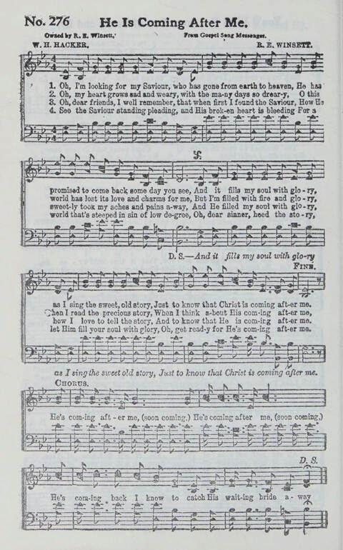 Songs We Sing Complete: a selection of songs that never grow old which have inspired the saints through decades page 286