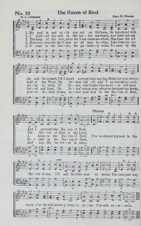 Songs We Sing Complete: a selection of songs that never grow old which have inspired the saints through decades page 30