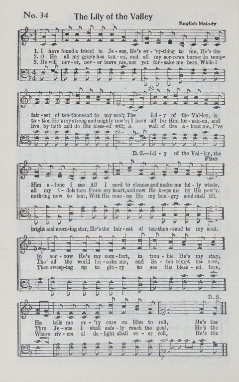 Songs We Sing Complete: a selection of songs that never grow old which have inspired the saints through decades page 34