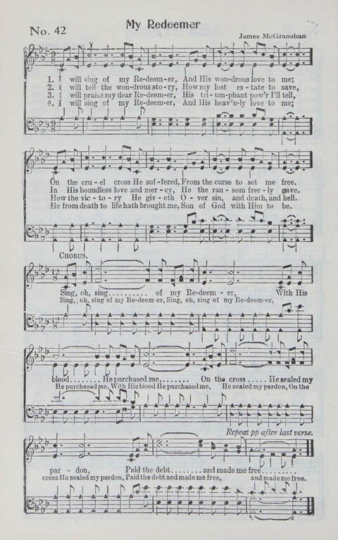 Songs We Sing Complete: a selection of songs that never grow old which have inspired the saints through decades page 42