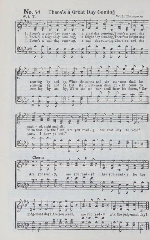 Songs We Sing Complete: a selection of songs that never grow old which have inspired the saints through decades page 52