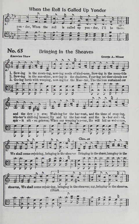 Songs We Sing Complete: a selection of songs that never grow old which have inspired the saints through decades page 61