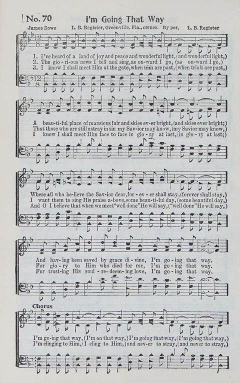 Songs We Sing Complete: a selection of songs that never grow old which have inspired the saints through decades page 68
