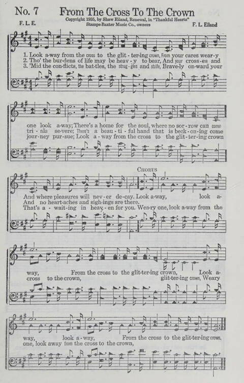 Songs We Sing Complete: a selection of songs that never grow old which have inspired the saints through decades page 7