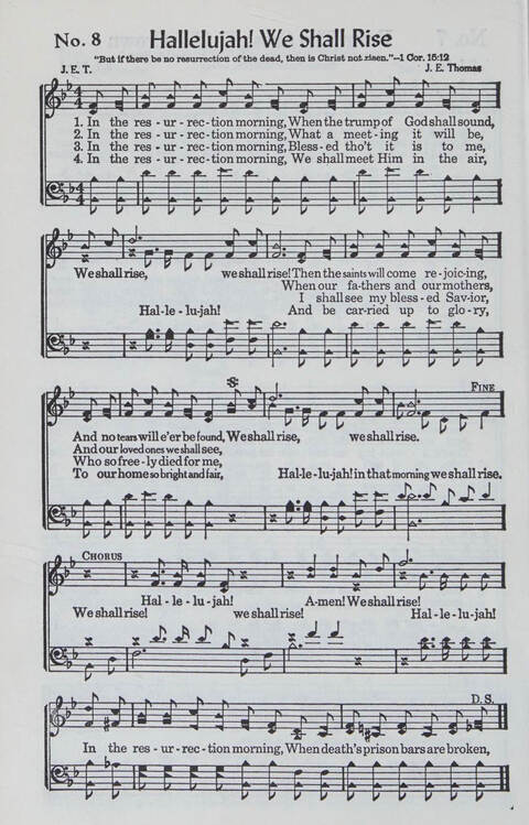Songs We Sing Complete: a selection of songs that never grow old which have inspired the saints through decades page 8