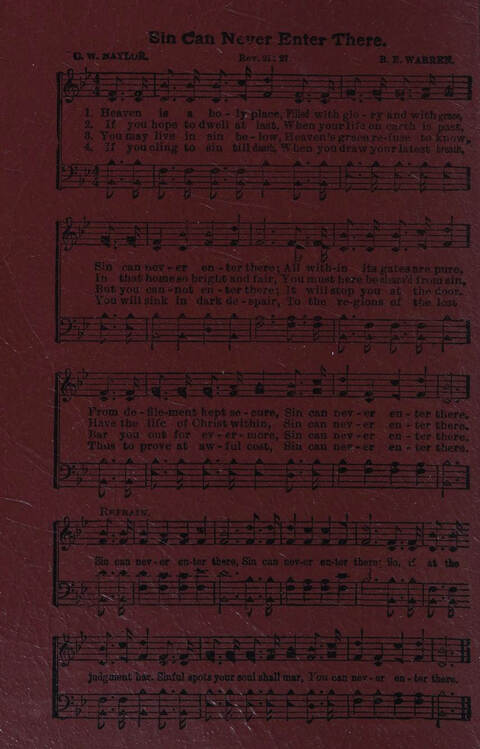 Songs We Sing Complete: a selection of songs that never grow old which have inspired the saints through decades page i