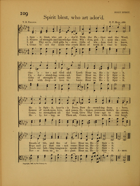 Songs of Worship: for the Sunday School page 100