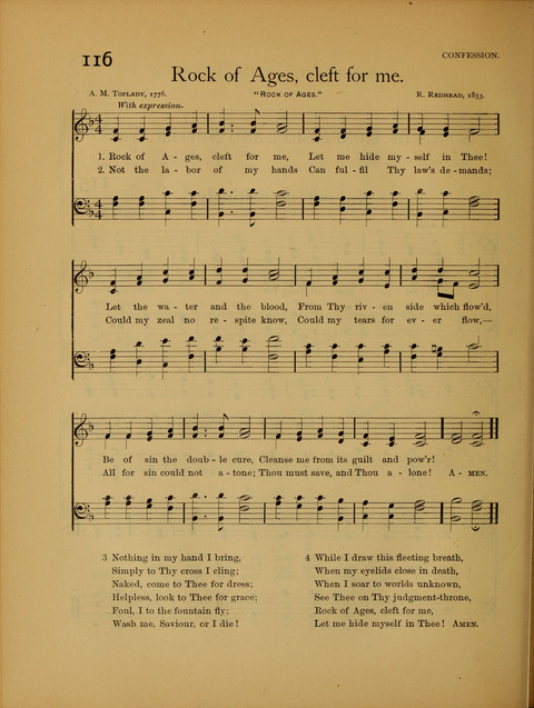 Songs of Worship: for the Sunday School page 106