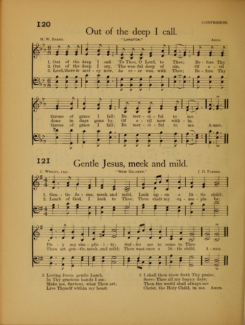 Songs of Worship: for the Sunday School page 110