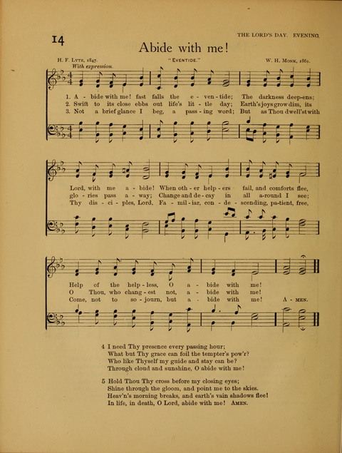 Songs of Worship: for the Sunday School page 14