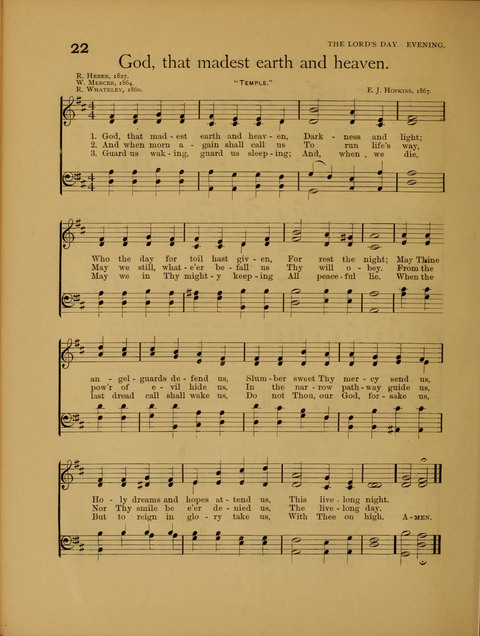 Songs of Worship: for the Sunday School page 20