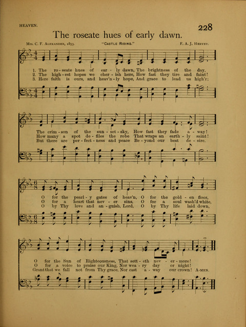 Songs of Worship: for the Sunday School page 207