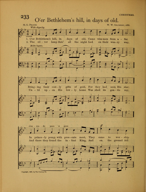 Songs of Worship: for the Sunday School page 212