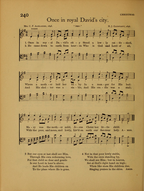Songs of Worship: for the Sunday School page 220