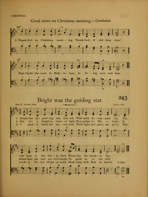 Songs of Worship: for the Sunday School page 223