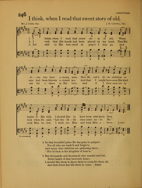 Songs of Worship: for the Sunday School page 226