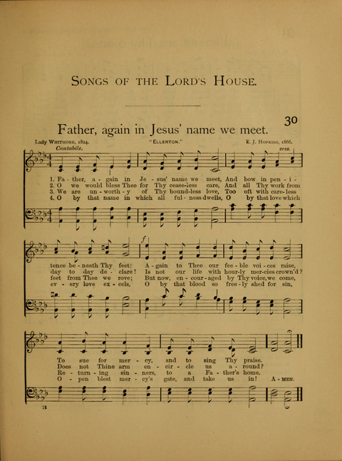 Songs of Worship: for the Sunday School page 27