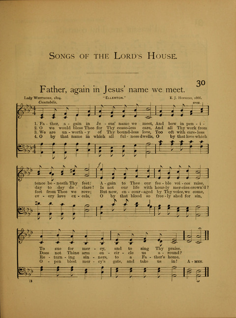Songs of Worship: for the Sunday School page 27