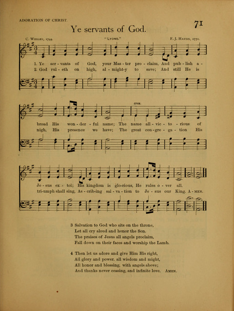 Songs of Worship: for the Sunday School page 65