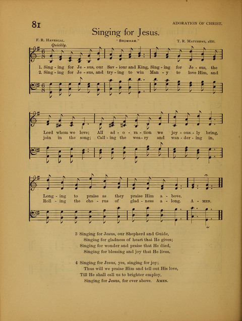 Songs of Worship: for the Sunday School page 74