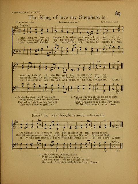Songs of Worship: for the Sunday School page 81