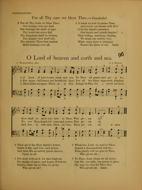 Songs of Worship: for the Sunday School page 89