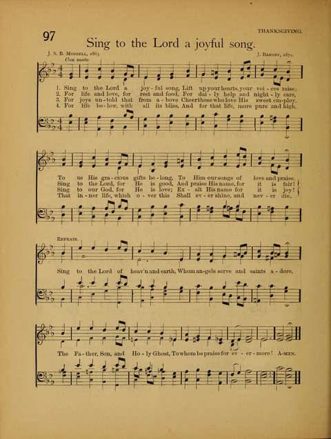 Songs of Worship: for the Sunday School page 90